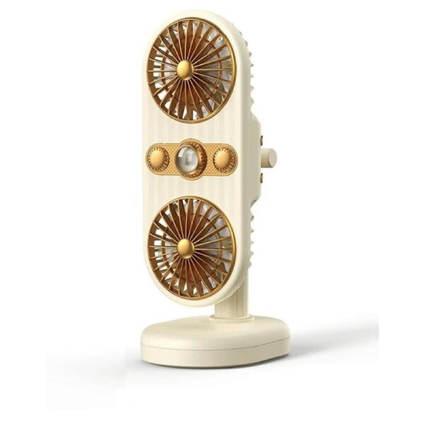 JOYBUY Multifunctional Dual USB Clip-On Desktop Summer Cooling Fan