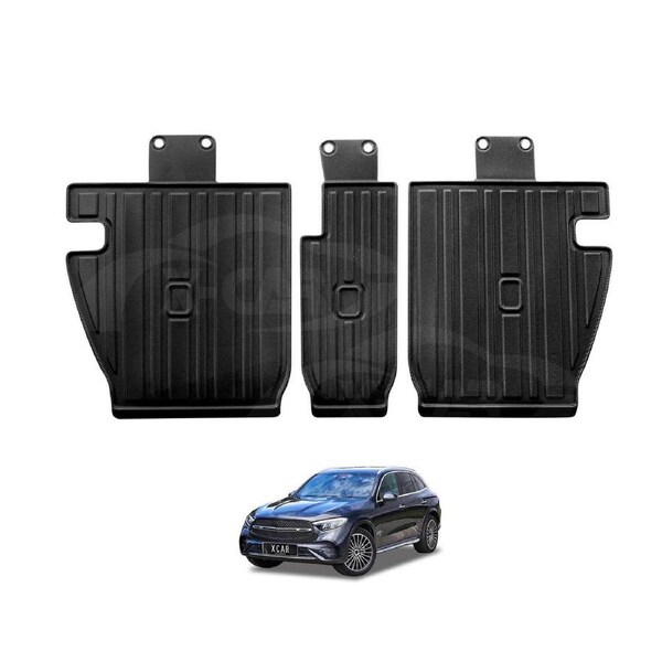 Back Seat Protector for Mercedes-Benz GLC Class X254 2022-Onwards All Weather Heavy Duty Car Kick Cargo Mats Cover Accessories