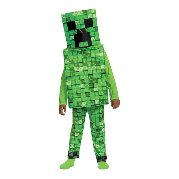 Minecraft Creeper Value Plus Costume Size 7-8 Years