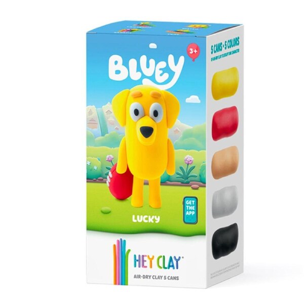 Hey Clay Bluey Single Character Lucky Set