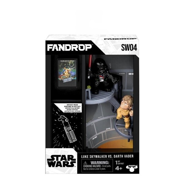 Fandrop Star Wars SW04 Luke Skywalker vs Darth Vader 2 Figure Diorama