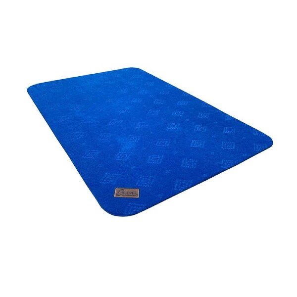 Anti Slip Absorbent Floor Mat - Classic - Royal Blue - 2 PACK