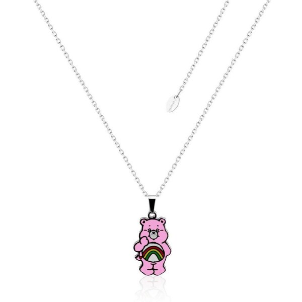 Care Bears Ecc Enamel Stud Earrings - Stainless Steel - Pink