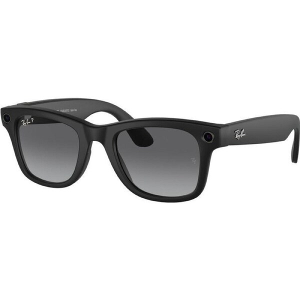 RayBan Meta Wayfarer RW4008 Matte Black - Gradient Graphite - Brand New