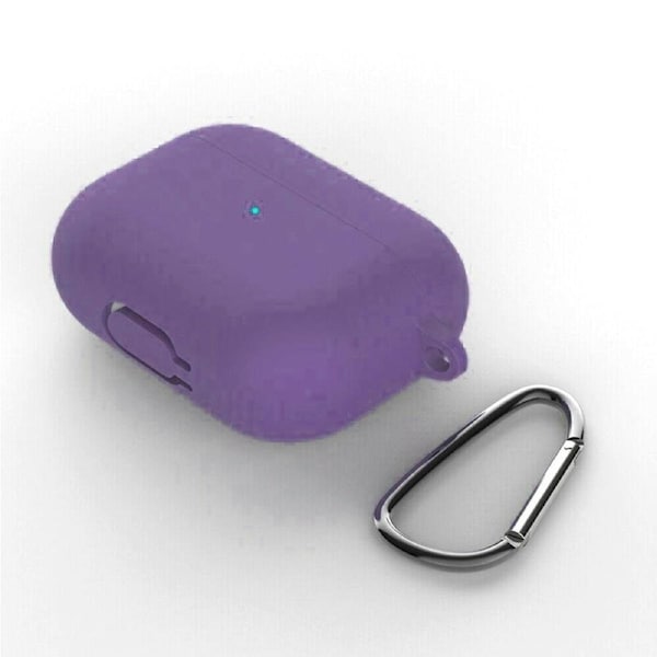 JOYBUY Thin Soft Silicone AirPod 3 Case Cover - Purple