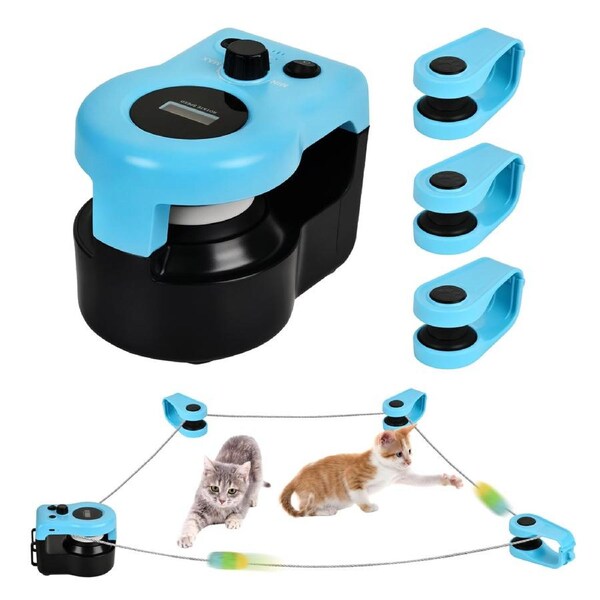 Advwin Interactive Cat Toy Auto/Remote Control DIY