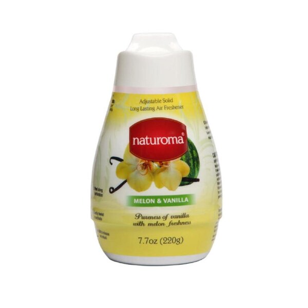 Naturoma Air Fresh Solid Gel Melon & Vanilla 220g
