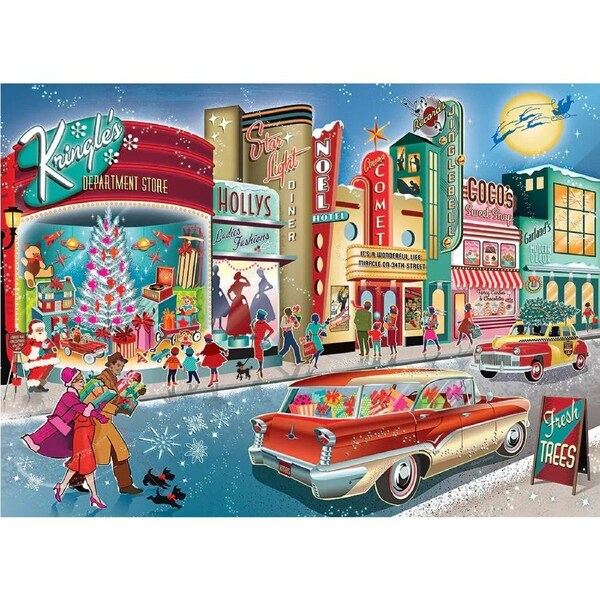 Cobble Hill - Vintage Main Street Puzzle 1000pc