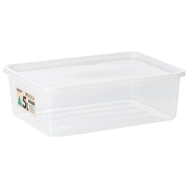 10 x 5L Plastic Storage Box Food Grade Container Fridge Organizer Australian Made