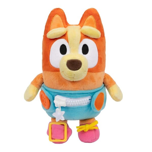 Bluey Dress and Play Baby Bingo Plush