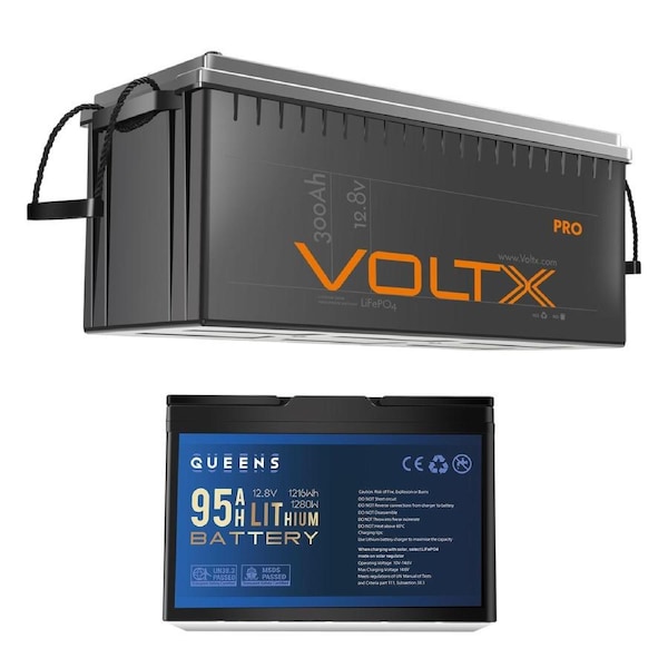 VoltX Pro 12V 300Ah Lithium Battery + 1216Wh Battery — Home Backup & Off-Grid Power, 5-Year Aussie Warranty