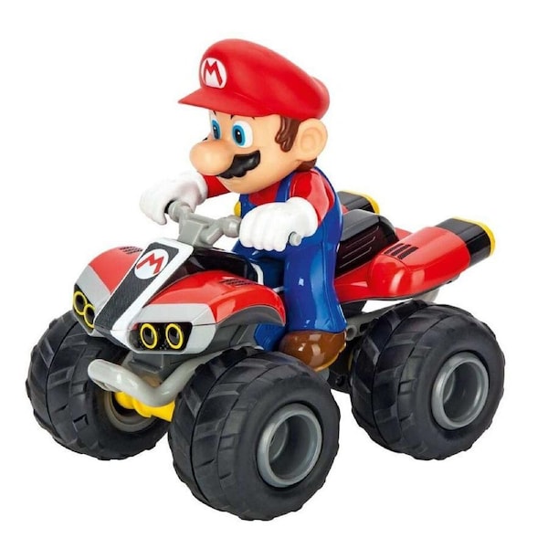 Carrera Mario-Kart - Quad 2.4 Ghz Remote Control Kids Toy 1:18 Mario