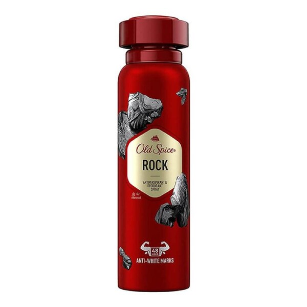 Old Spice Rock Antiperspirant & Deodorant Spray 150ml (M) SP