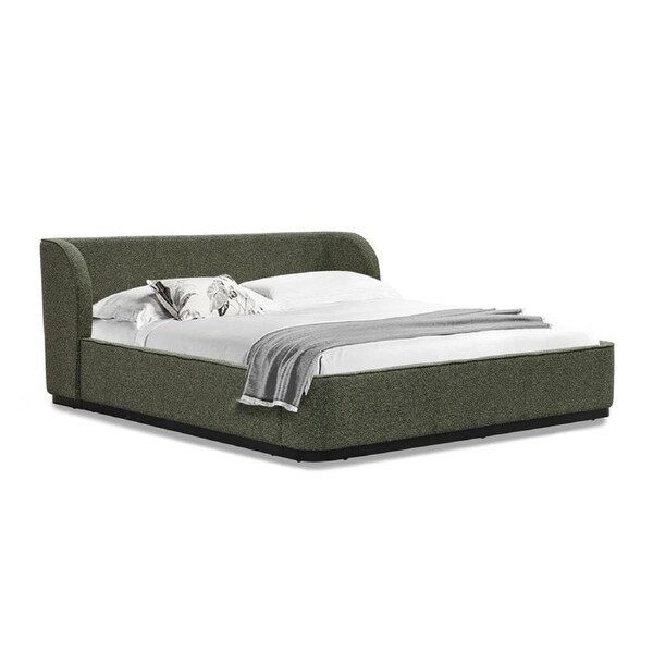 Jamar King Bed Frame - Hunter Green