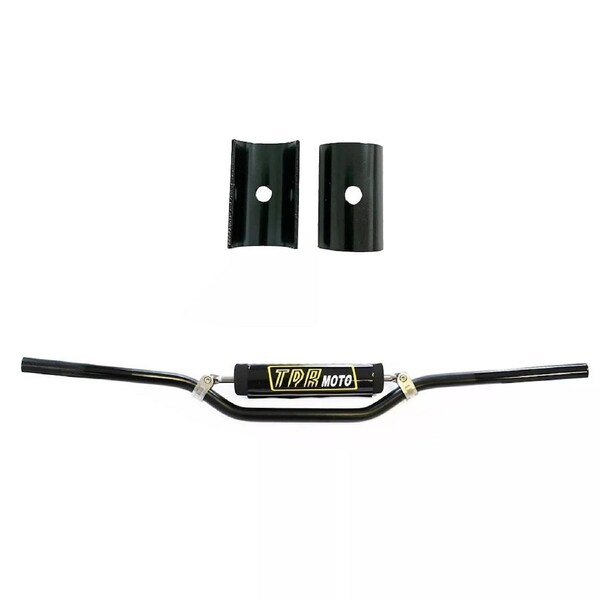 TDR Handlebar Conversion Shim Spacer Kit 25.4mm to 22mm Bicycle Motocross Adapter Enduro MX Crossbar Clamp Pad Sleeve Aluminum Alloy MTB Road Mountain Bike Cycling Component Upgrade Accessory