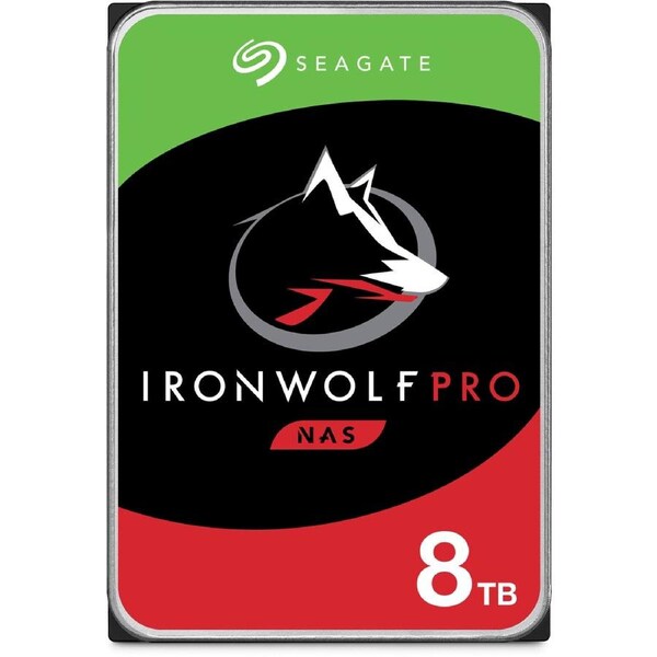Seagate Ironwolf 8TB NAS Pro 3.5" SATA Internal Drive ST8000NT001