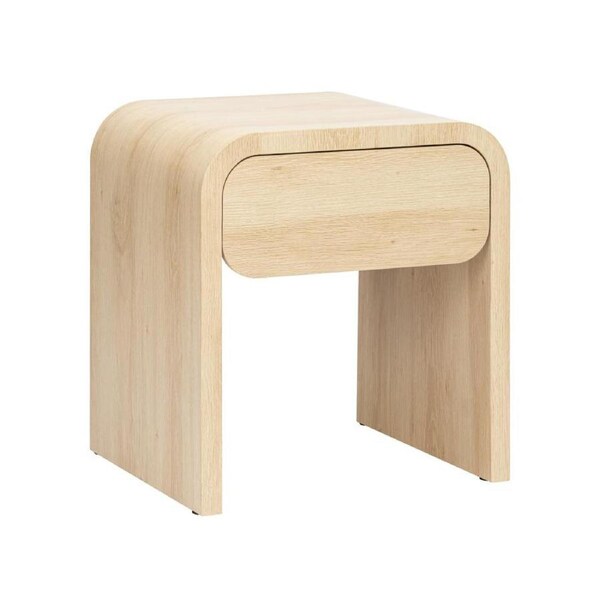 Calla Side Table Bedside Unit 1 Drawer Oak
