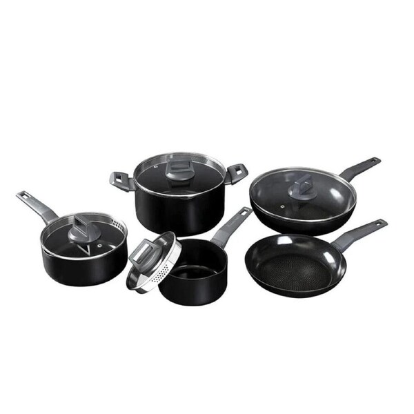 Stanley Rogers Statement 5 Piece Cookware Set - Ceramic Non-Stick 5pc