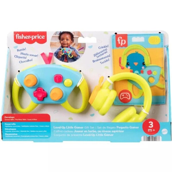 Fisher Price -- Newborn Level Up Little Gamer Gift Set