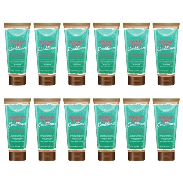 12PK XHC Rosemary & Mint Conditioner For Dry Scalp Split Ends 300ml Paraben-Free