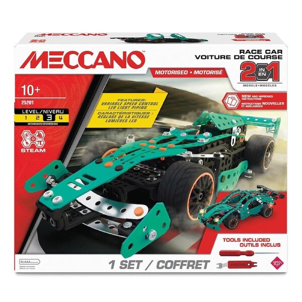 Meccano 2-in-1 Model Racecar