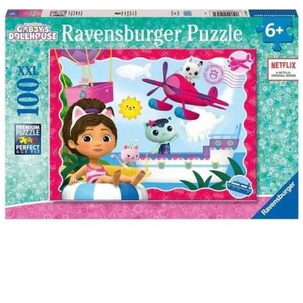 Ravensburger Puzzle 100pc XXL - Gabby's Dollhouse