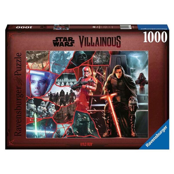 Ravensburger Puzzle 1000pc - Star Wars Villainous Kylo Ren
