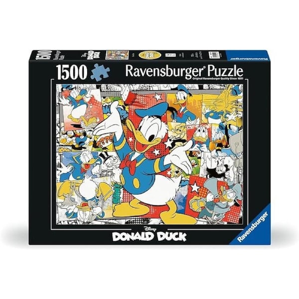 Ravensburger Puzzle 1500pc - Disney Donald Duck