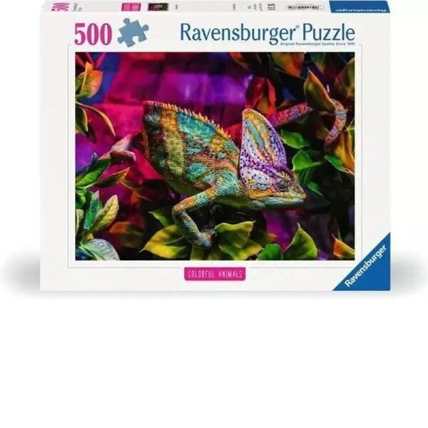 Ravensburger Puzzle 500pc - Chameleon