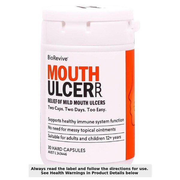 BioRevive Mouth Ulcer Relief 10 Capsules