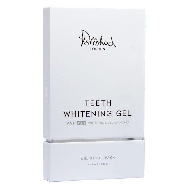 Polished London Teeth Whitening Gel Refill Pack 3 x 5ml