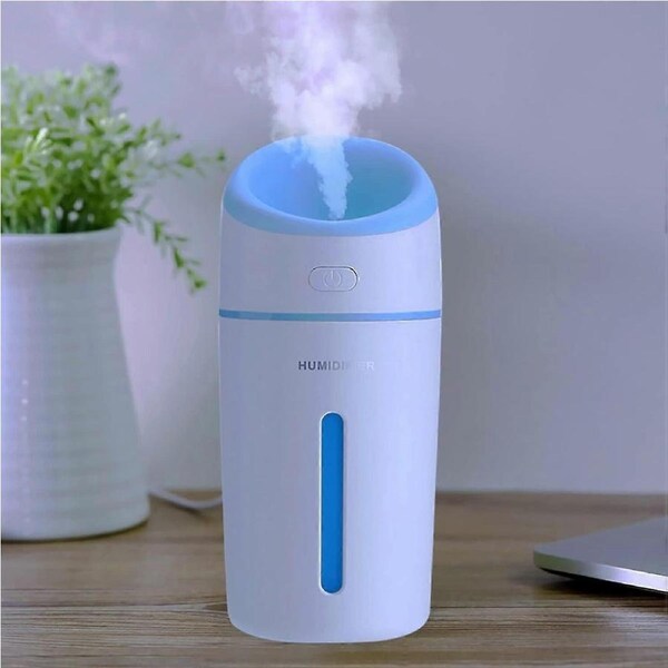 JOYBUY 320ml Night Light Humidifier – Quiet Mini Humidifier for Bedroom