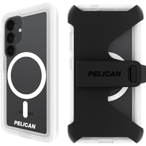 Pelican Voyager Case For Samsung Galaxy S25 - Clear