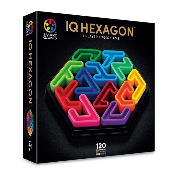 Smart Games IQ Deluxe Hexagon Puzzle Game