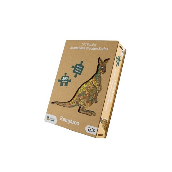 LPG Wooden Puzzle Australiana Series 01 - Kangaroo