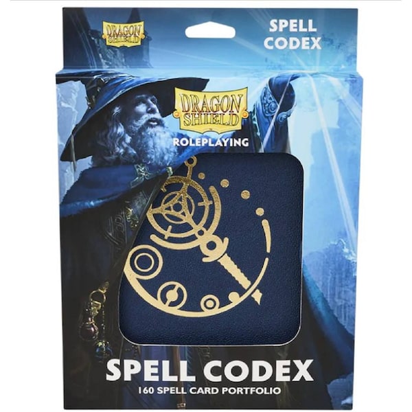 Dragon Shield - Roleplaying Spell Codex Midnight Blue