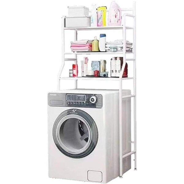 CARLA HOME 3-Tier Over Washing Machine Storage Rack for Laundry Room or Kitchen