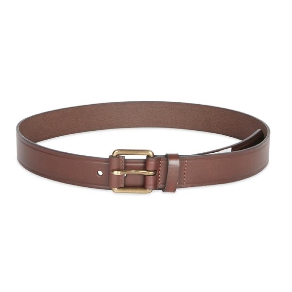 Ben Sherman Men's Leather Casual Pin Buckle Fashion Waist Belt Brown M