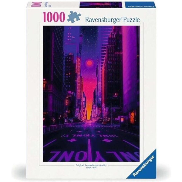 Ravensburger Puzzle 1000pc - New York in Neon
