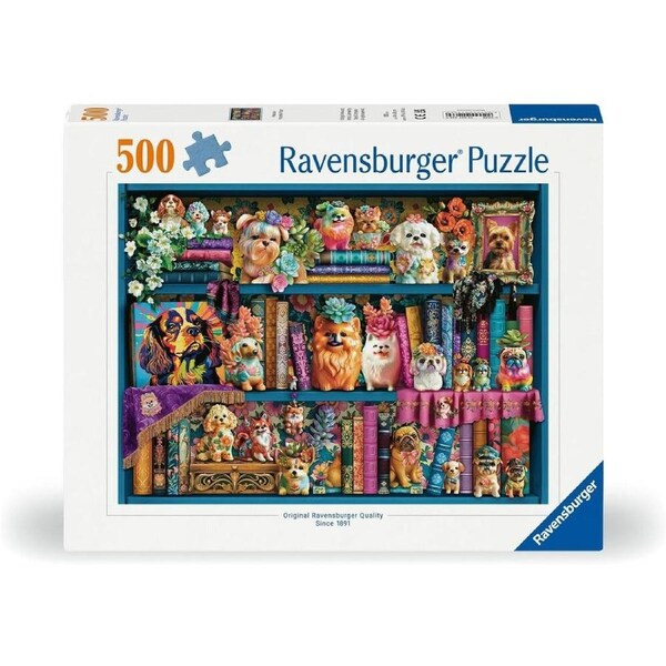 Ravensburger Puzzle 500pc - Precious Porcelain Pups