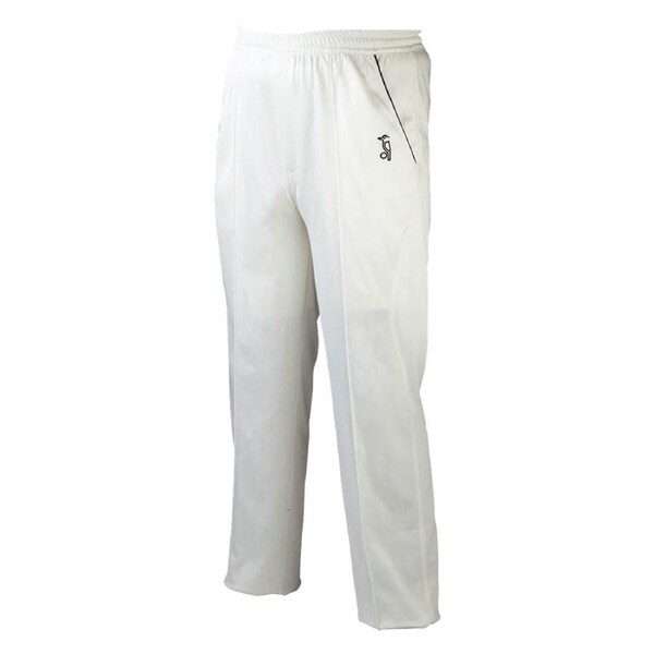 Kookaburra Sport Apex Lightweight Breathable Cricket Trousers/Pants White XXL