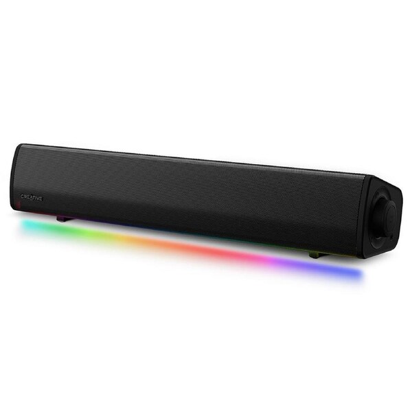 Sound Blaster GS3 Compact RGB Gaming Soundbar with SuperWide Technology