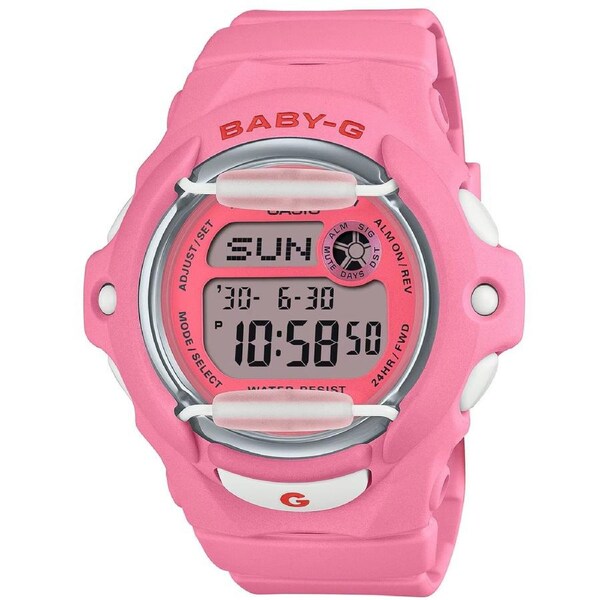Casio Baby-G Pink Cherry Theme 200m Digital Sports Watch BG-169CH-4