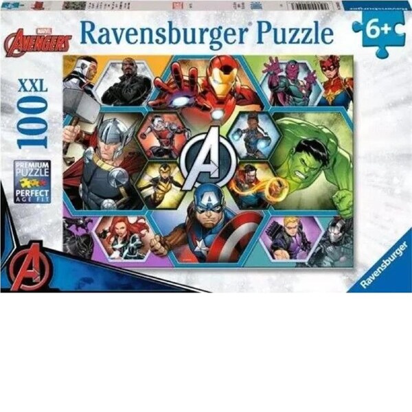Ravensburger Puzzle 100pc XXL - Marvel Avengers