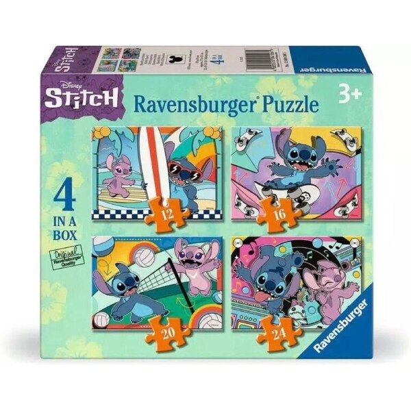 Ravensburger Puzzle 12, 16, 20, 24pc - Disney Stitch
