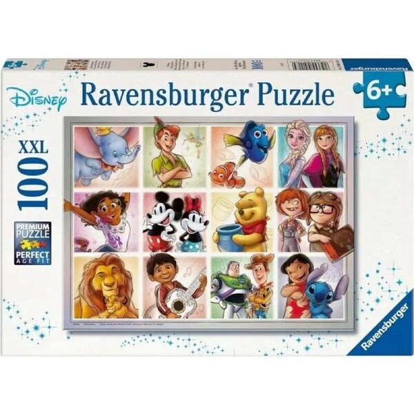 Ravensburger Puzzle 100pc XXL - Disney Multicharacter