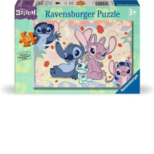 Ravensburger Puzzle 35pc - Disney Stitch Enjoy Some Time Together