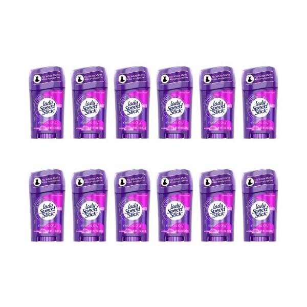 12PK Lady Speed Stick Shower Fresh Deodorant 39.68g 48hr Protection