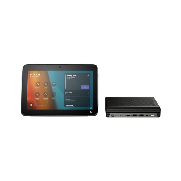 Poly Studio Base Kit G9 Plus For Microsoft Teams Hp Mini Ip Pc W/Tc10