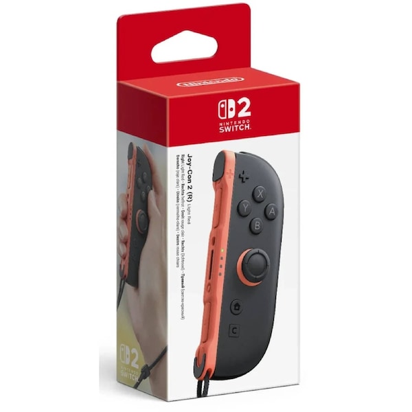 Nintendo Switch 2 Joy-Con 2 Right (R) Light Red Controller